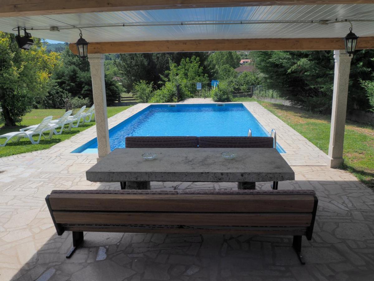 Espectacular Casa Con Piscina En Allariz Buitenkant foto